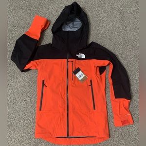 The North Face Orange and Black Jacket